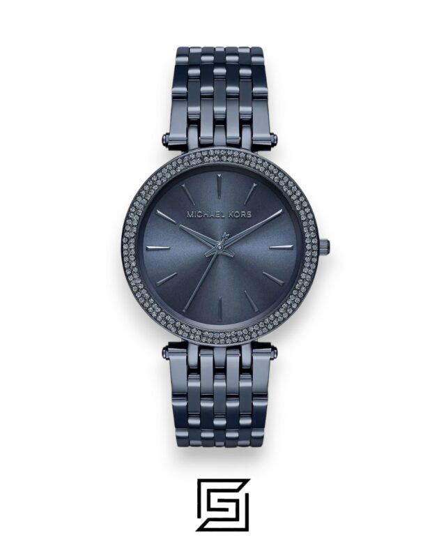 Michael Kors watches Darci Women's Blue Dial Stainless Steel Band Watch - MK3406