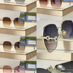 Sunglasses,Women Gucci sunglasses GG0882SA 005/GOLD - PURPLE Gucci
