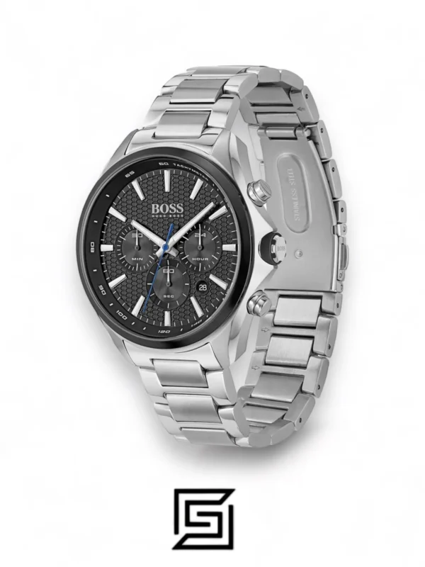 Men,Original Watches Hugo Boss original-watches Chronograph Quartz Watch for Men with Silver Stainless Steel Bracelet - 1513857 Boss