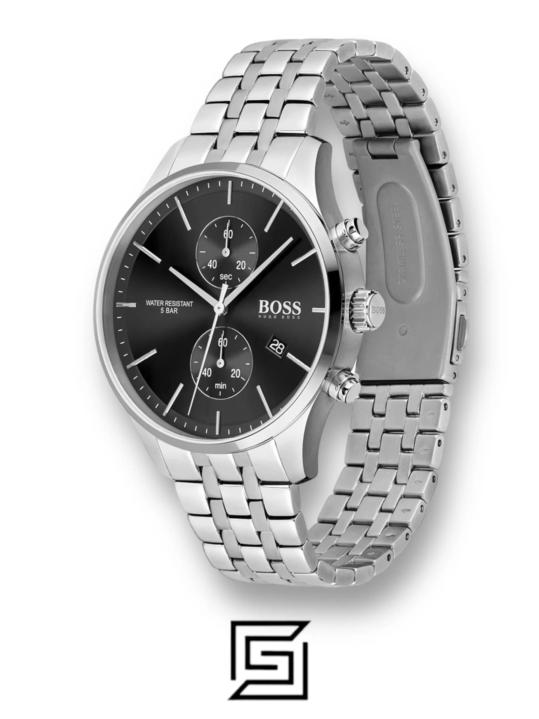 Men,Watches,Men,Original Watches watches Hugo Boss Associate Analog Black Dial Men's Watch-1513869 Boss