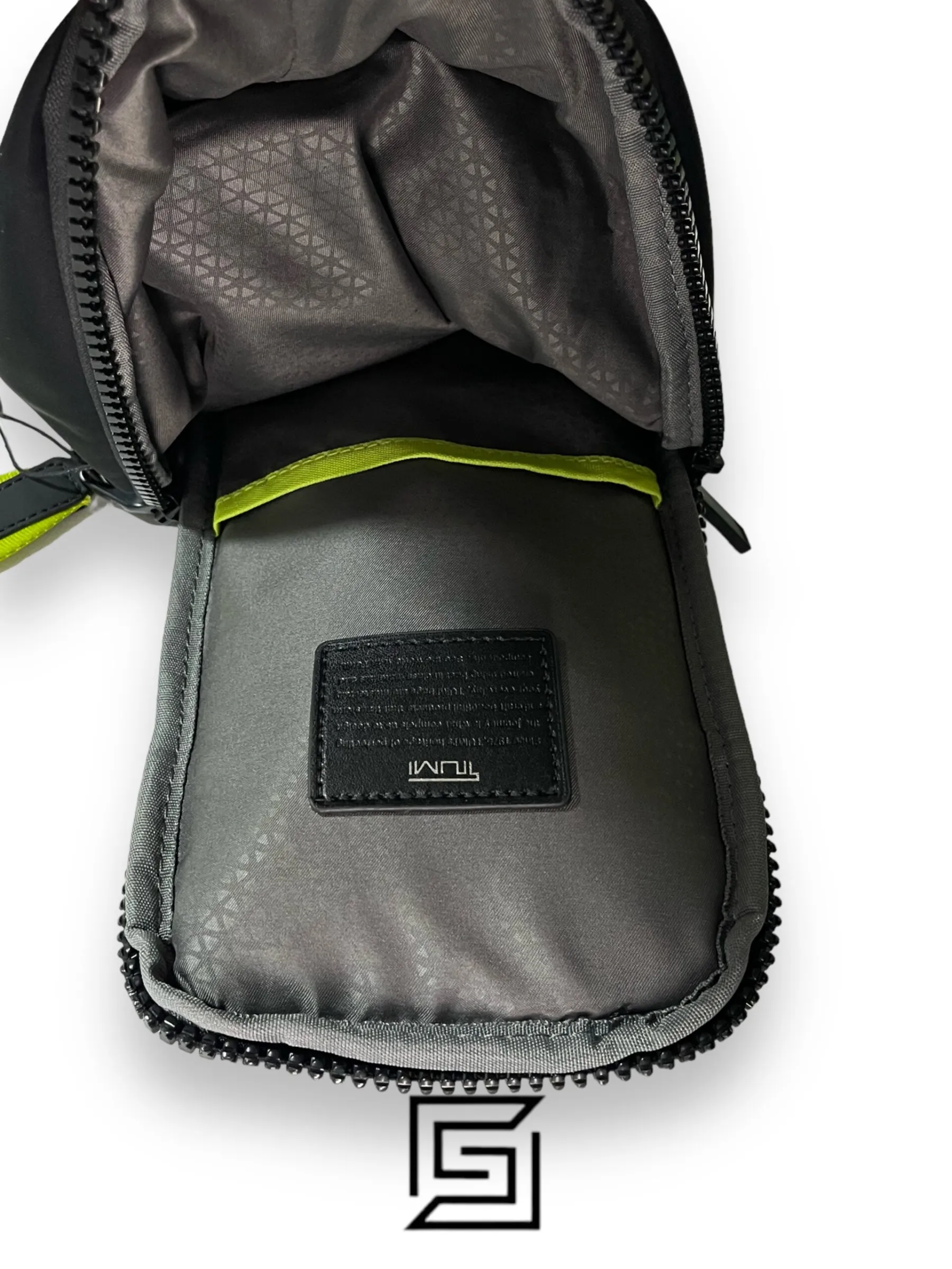 Bags,Leather,Men,Women leather ORIGINAL TUMI CHEST BAG NEON COLORS Tumi