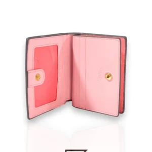 Leather,Wallets,Women Coach wallets Snap Wallet Pink C2862 Coach