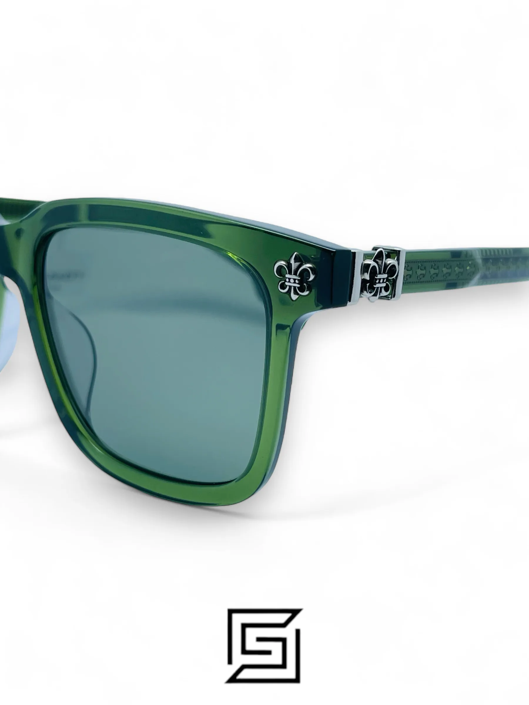 Men,Sunglasses sunglasses Chrome Heart CH8245 – Olive Sun Chrome Heart