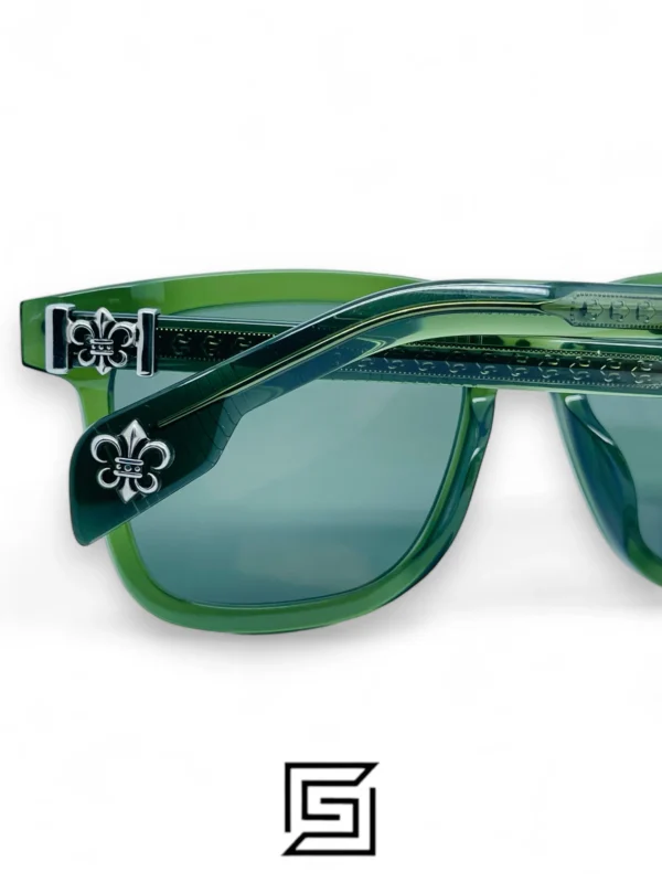 Men,Sunglasses sunglasses Chrome Heart CH8245 – Olive Sun Chrome Heart