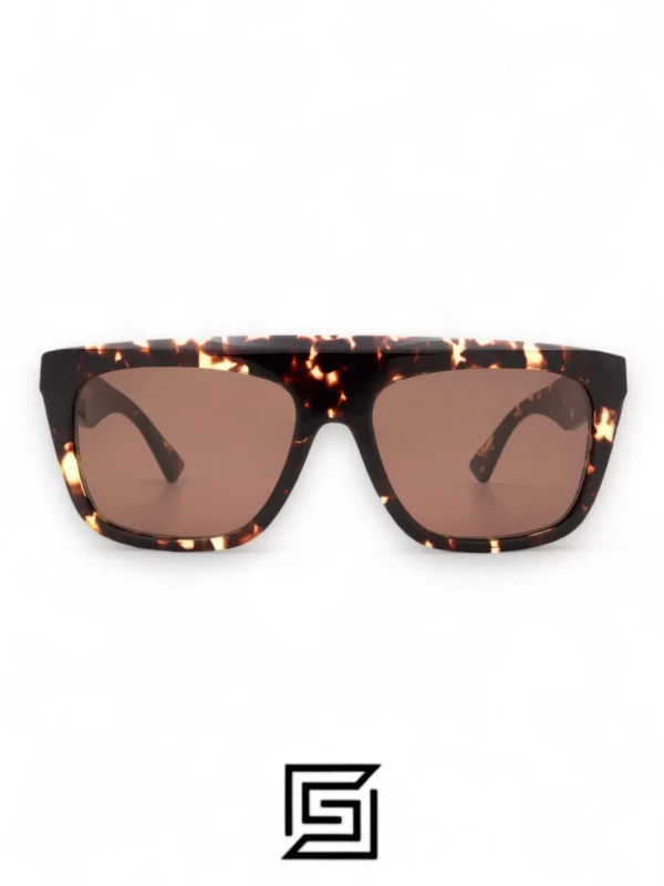 Men,Sunglasses,Women Bottega sunglasses BV1060S 002/TIGER BROWN - BROWN Bottega