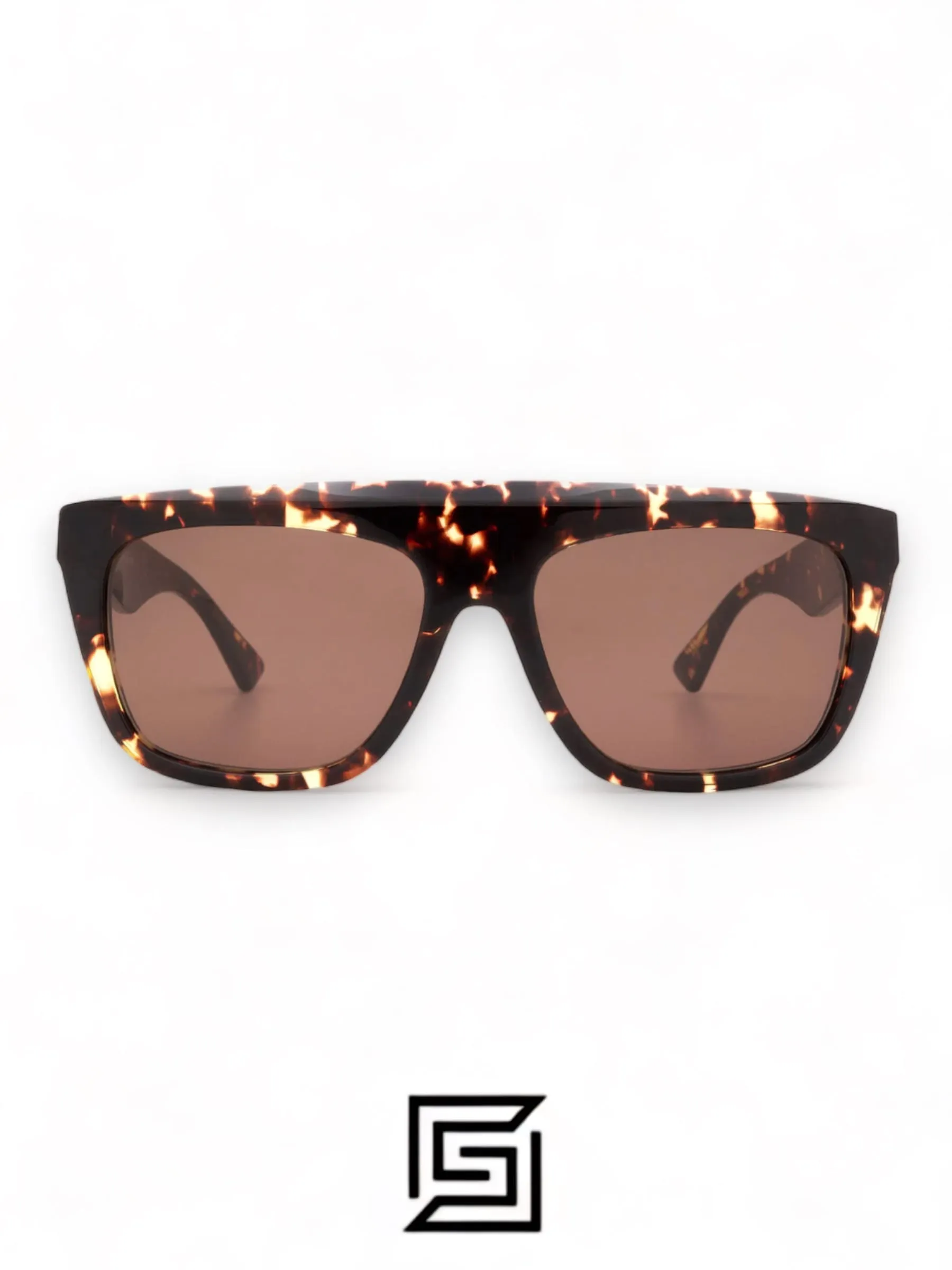 Men,Sunglasses,Women Bottega sunglasses BV1060S 002/TIGER BROWN - BROWN Bottega