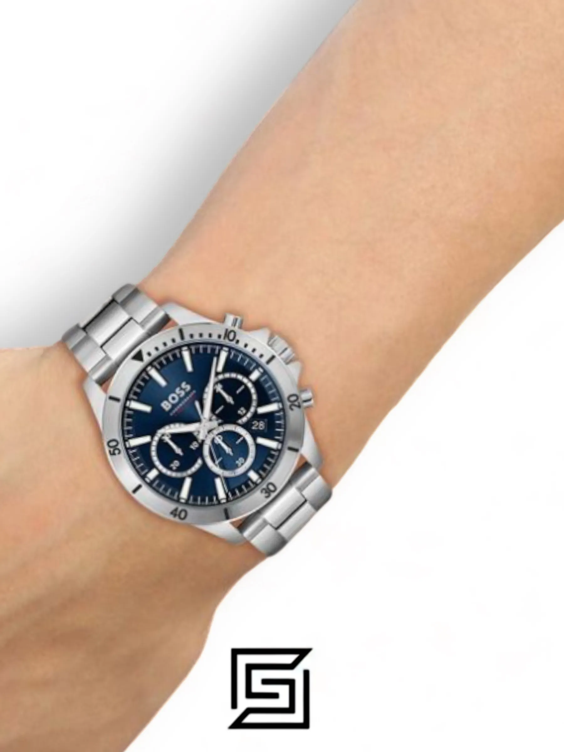 Men,Watches,Men,Original Watches Hugo Boss original-watches Gents BOSS Troper Stainless Steel Bracelet Watch - 1514069 Boss