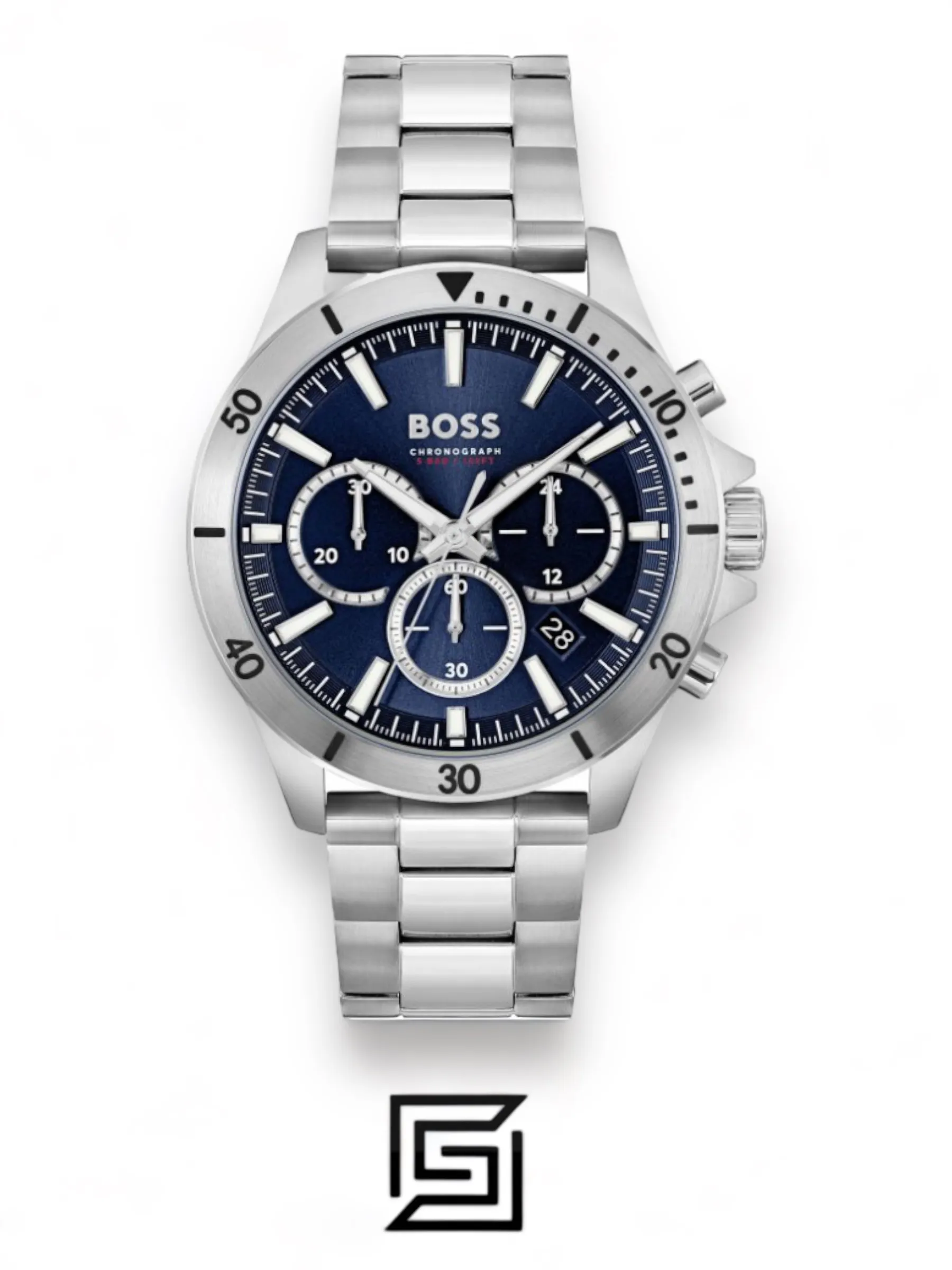 Men,Watches,Men,Original Watches Hugo Boss original-watches Gents BOSS Troper Stainless Steel Bracelet Watch - 1514069 Boss