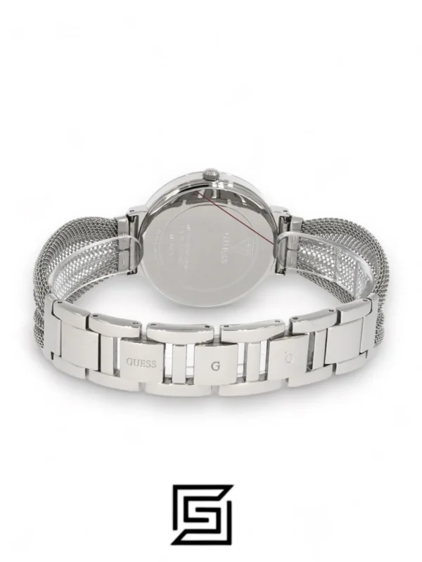 Original Watches,Women original-watches Guess Chiffon Analog Silver Dial Women's Watch - W1083L1 Guess