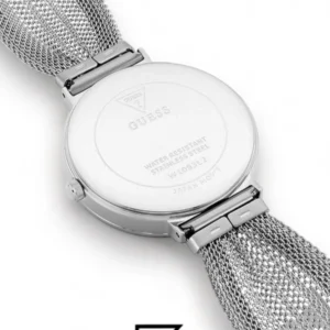 Original Watches,Women original-watches Guess Chiffon Analog Silver Dial Women's Watch - W1083L1 Guess