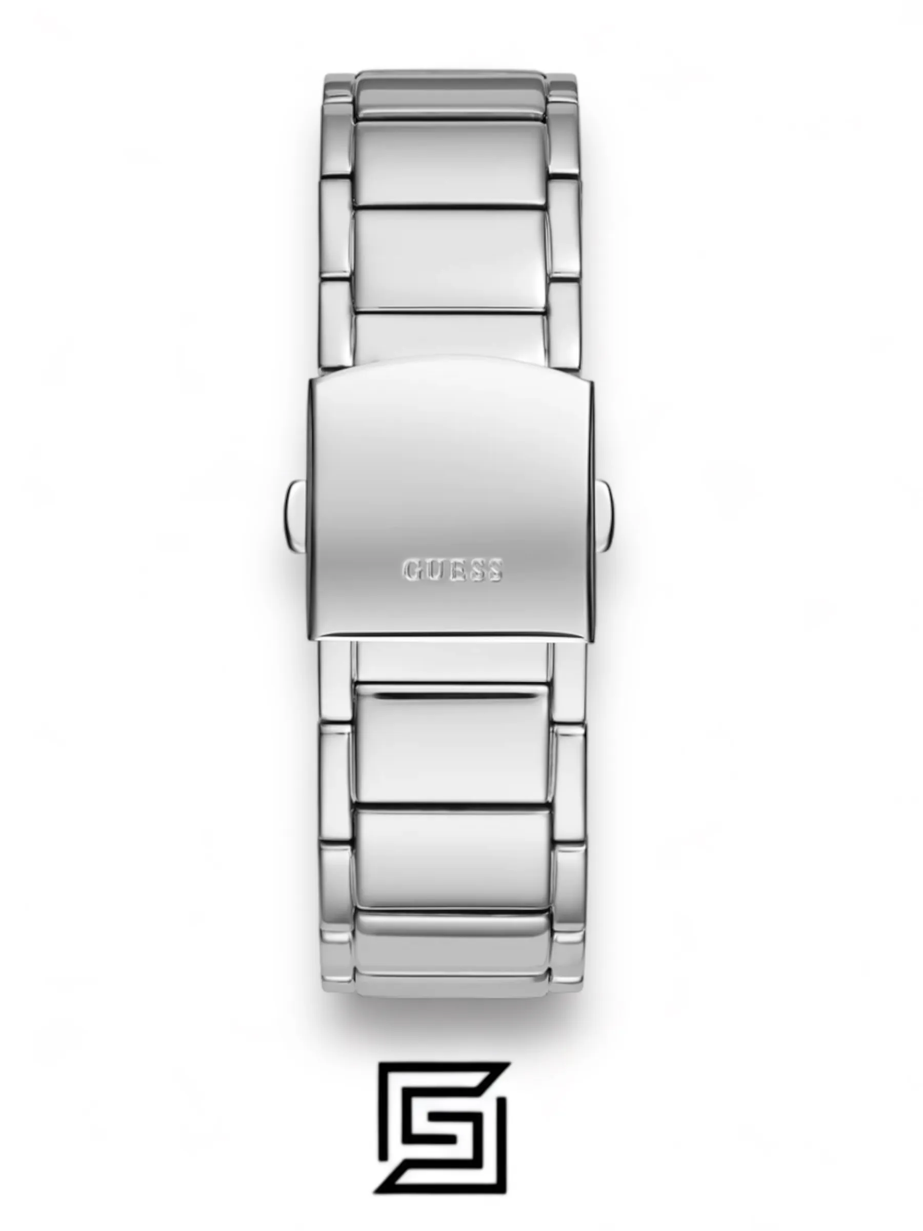 Men,Original Watches watches GUESS Mens Silver Tone Multi-function Watch - GW0456G4 Guess