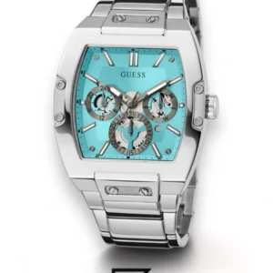 Men,Original Watches watches GUESS Mens Silver Tone Multi-function Watch - GW0456G4 Guess