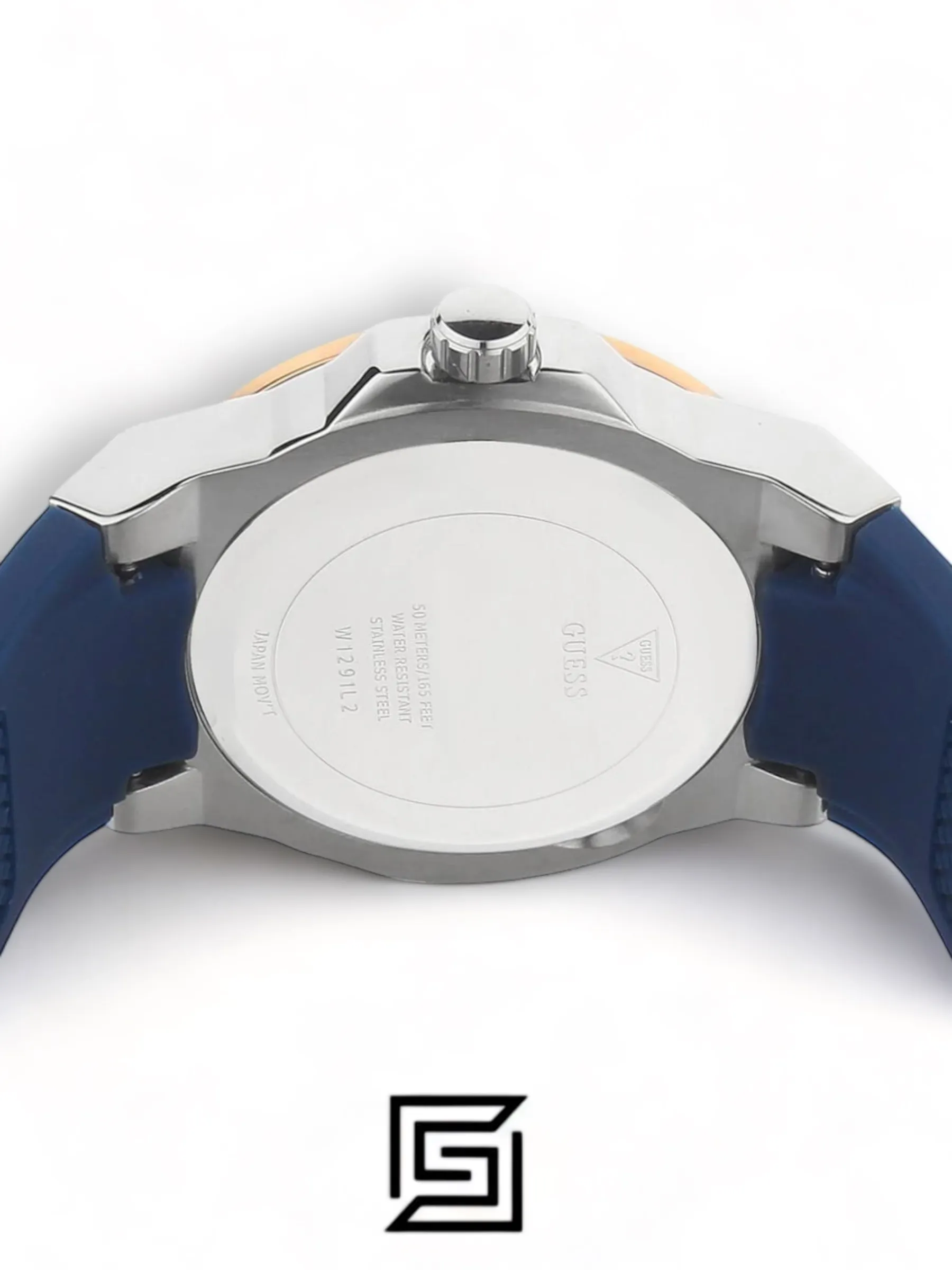 Original Watches,Women watches GUESS Women's Quartz Watch with Analog Display and Silicone Strap - W1291L2 Guess