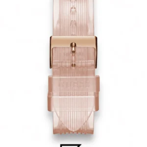 Original Watches,Women Guess original-watches Women's Pink Dial PU Multi-Function Watch GW0409L3 Guess