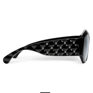 Sunglasses,Women sunglasses CHANEL 5486-A C.622/SA/BLACK X BLACK Chanel