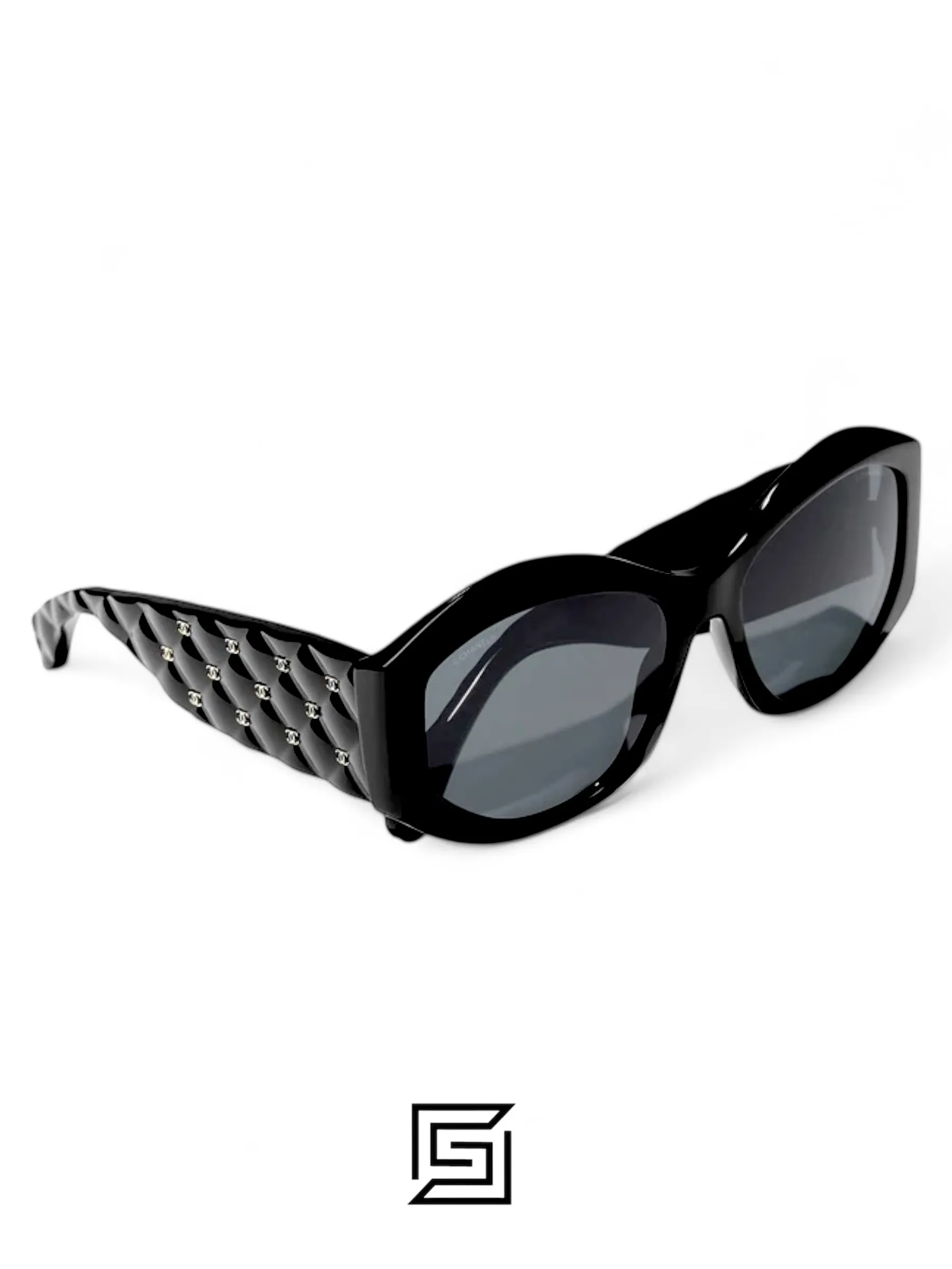 Sunglasses,Women sunglasses CHANEL 5486-A C.622/SA/BLACK X BLACK Chanel