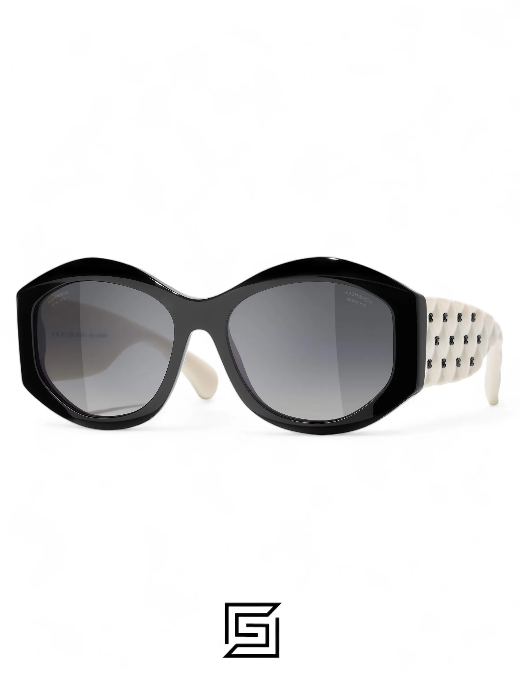 Sunglasses,Women sunglasses CHANEL 5486-A C.1656/S8/BLACK X GREY POLARISED Chanel