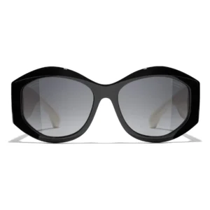 Sunglasses,Women sunglasses CHANEL 5486-A C.1656/S8/BLACK X GREY POLARISED Chanel