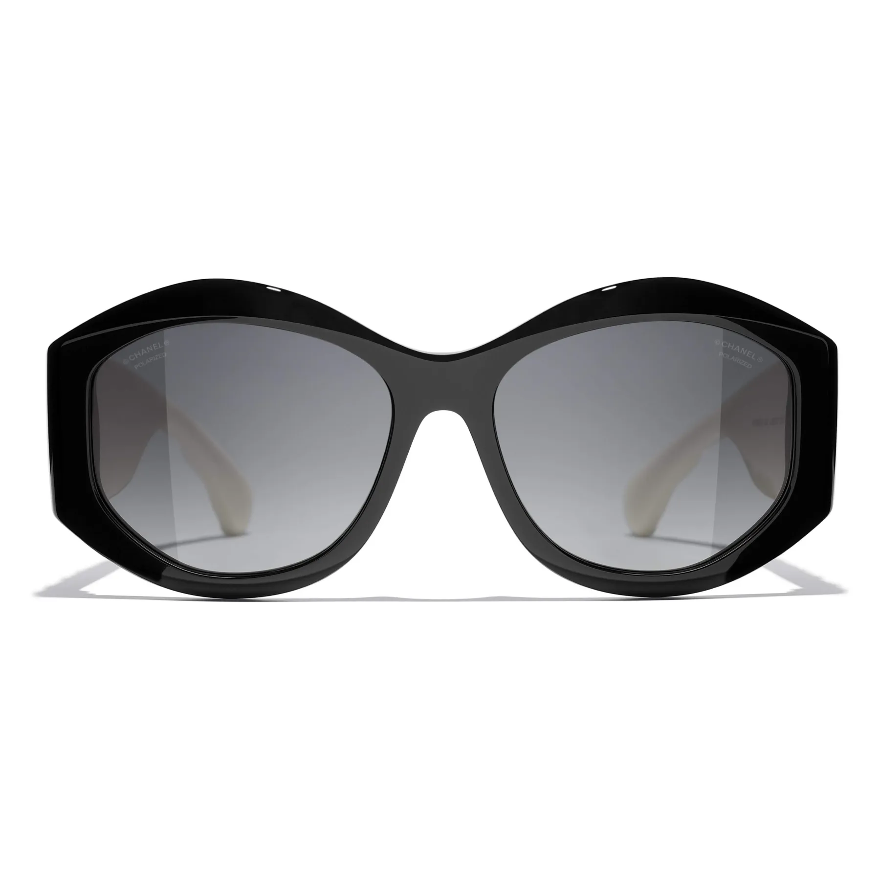 Sunglasses,Women sunglasses CHANEL 5486-A C.1656/S8/BLACK X GREY POLARISED Chanel