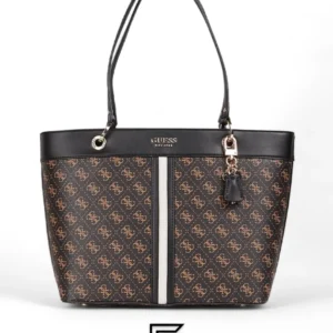 Bags,Leather,Women leather Guess Shoulder Bag Noelle Brown Hwkg7879230 Guess