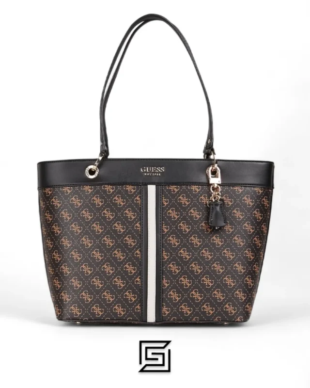 Bags,Leather,Women leather Guess Shoulder Bag Noelle Brown Hwkg7879230 Guess