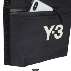 Bags,Leather,Men leather Y-3 Black CH3 Sacoche Messenger Bag Y-3