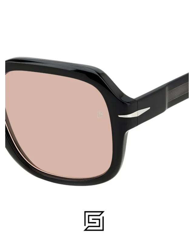 Men,Sunglasses David Beckham sunglasses DB 7090/S - Black Silver - Nude Red David Beckham