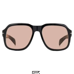 Men,Sunglasses David Beckham sunglasses DB 7090/S - Black Silver - Nude Red David Beckham