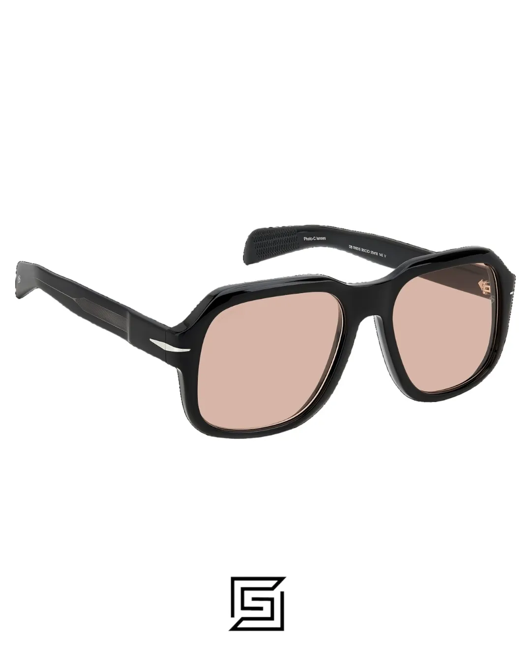 Men,Sunglasses David Beckham sunglasses DB 7090/S - Black Silver - Nude Red David Beckham