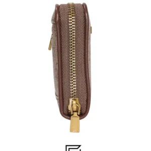 Leather,Wallets,Women wallets Guess Women's Izzy Wallet Latte Logo/Brown Large Zip Around Guess