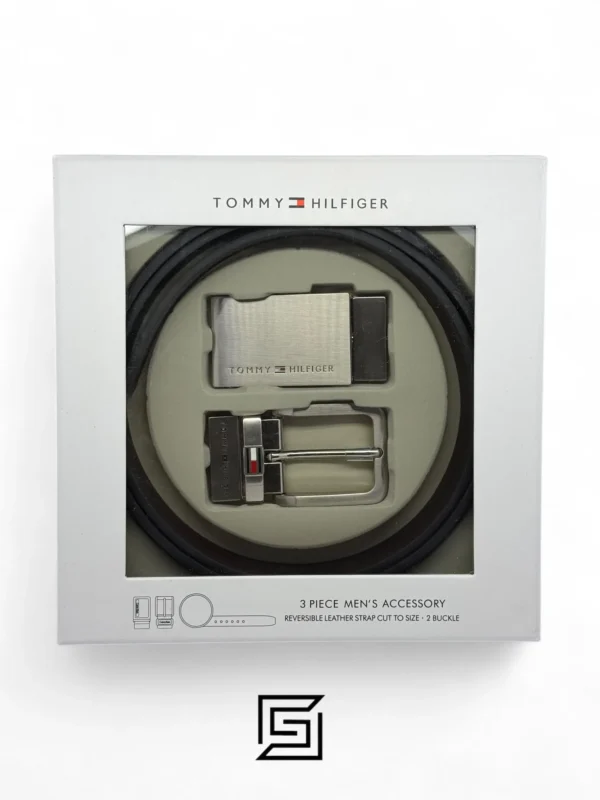 Belts,Leather,Men Tommy Hilfiger leather Tommy Belt Set Model 1 Tommy Hilfiger
