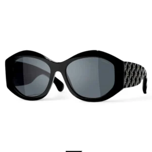 Sunglasses,Women sunglasses CHANEL 5486-A C.622/SA/BLACK X BLACK Chanel