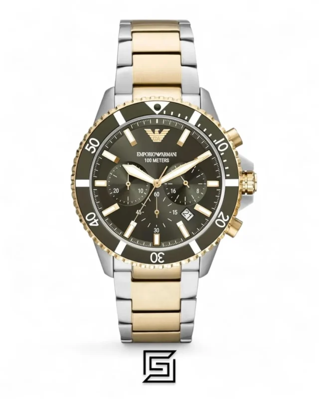 Men,Original Watches Armani original-watches Analog Black Dial Men's Watch AR11361 Emporio Armani