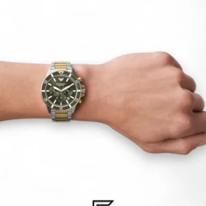 Men,Original Watches Armani original-watches Analog Black Dial Men's Watch AR11361 Emporio Armani