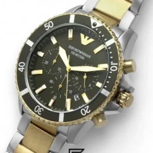 Men,Original Watches Armani original-watches Analog Black Dial Men's Watch AR11361 Emporio Armani