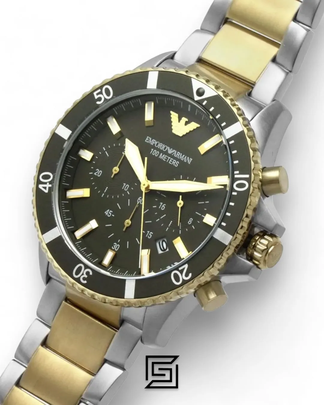 Men,Original Watches Armani original-watches Analog Black Dial Men's Watch AR11361 Emporio Armani
