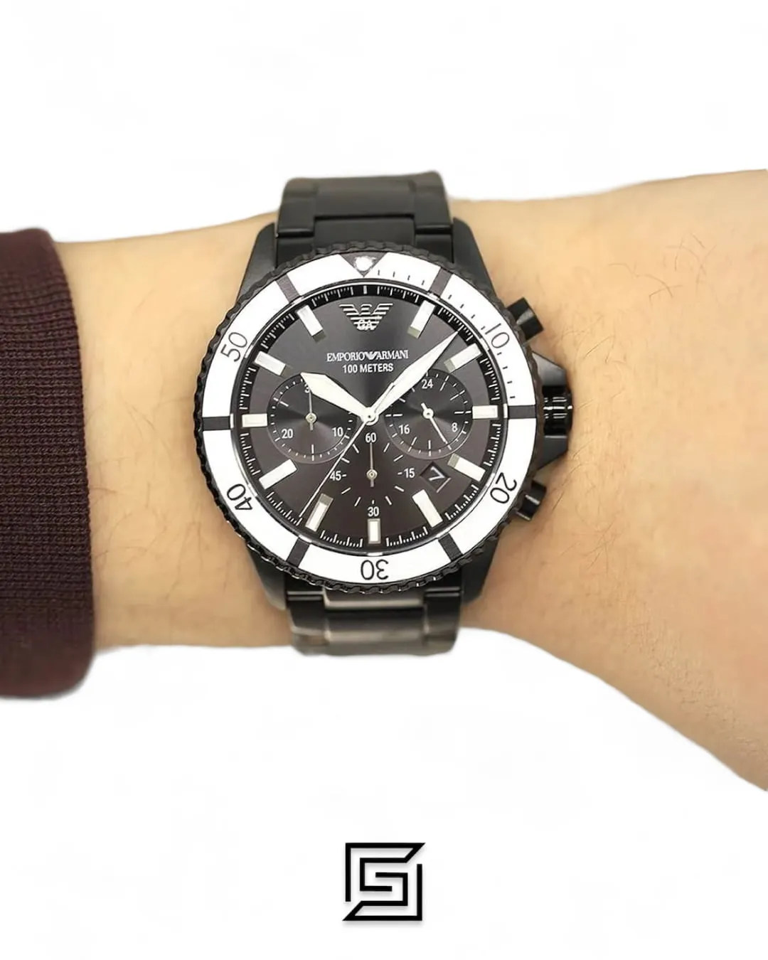 Men,Original Watches original-watches Emporio Armani Chronograph Watch AR80050 Emporio Armani