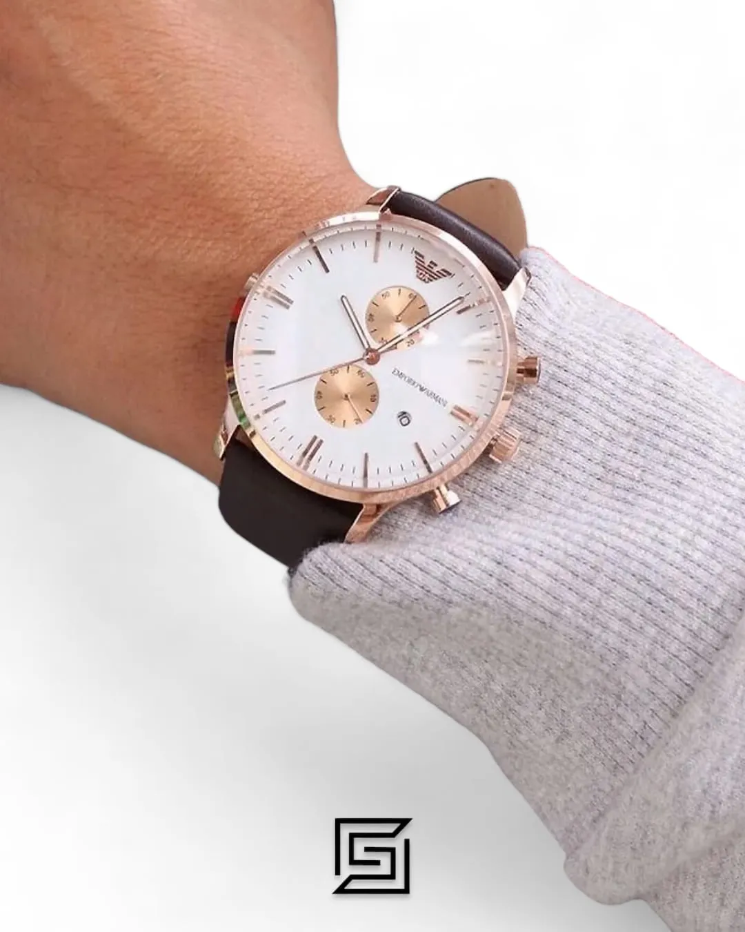 Men,Original Watches original-watches Emporio Armani Chronograph Watch AR0398 Emporio Armani
