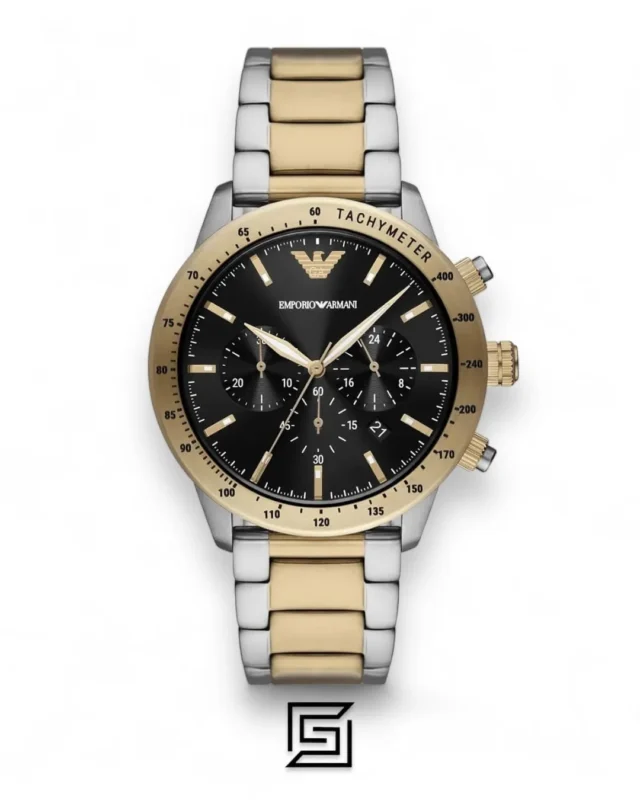 Men,Original Watches Armani original-watches Analog Black Dial Men's Watch AR11521 Emporio Armani