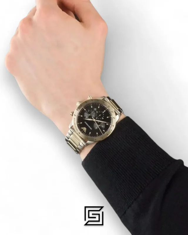 Men,Original Watches Armani original-watches Analog Black Dial Men's Watch AR11521 Emporio Armani