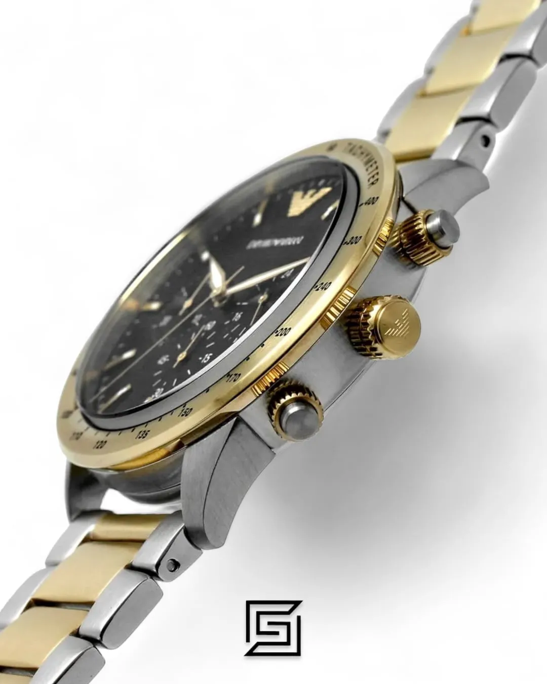 Men,Original Watches Armani original-watches Analog Black Dial Men's Watch AR11521 Emporio Armani