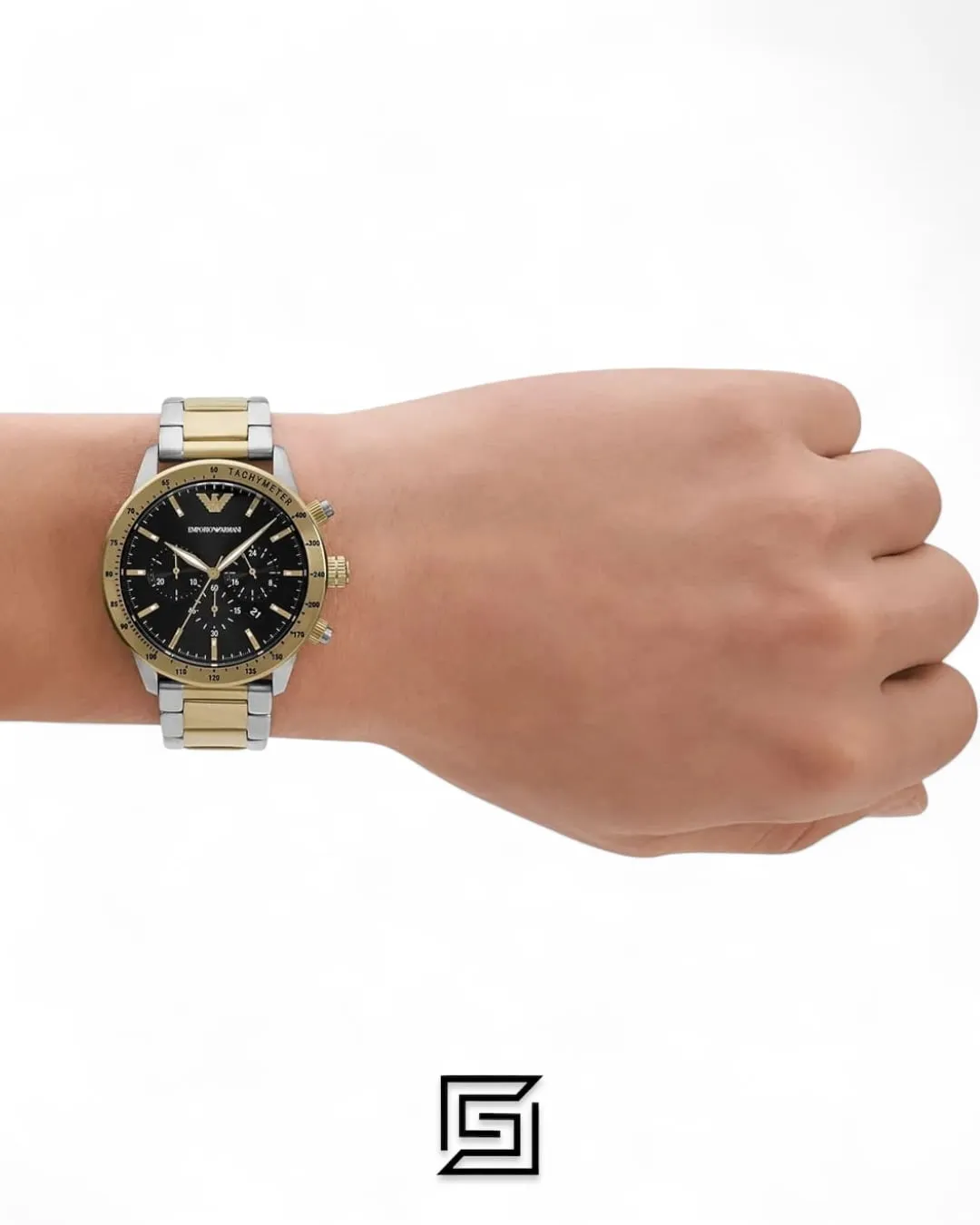 Men,Original Watches Armani original-watches Analog Black Dial Men's Watch AR11521 Emporio Armani