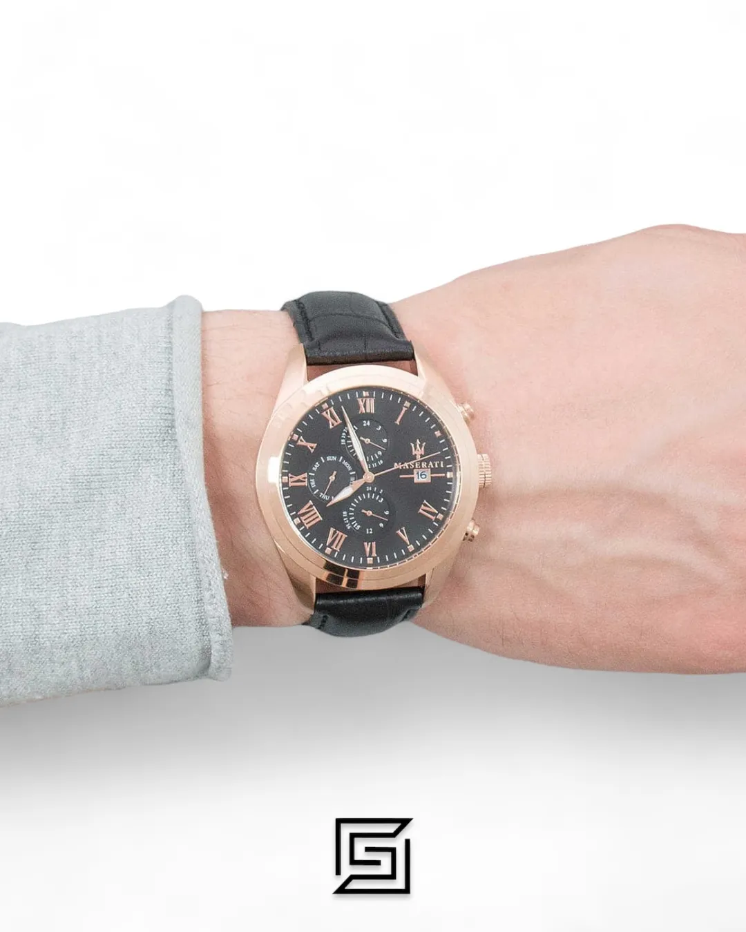 Men,Original Watches watches Maserati Traguardo Croc Embossed R8871612002 Maserati