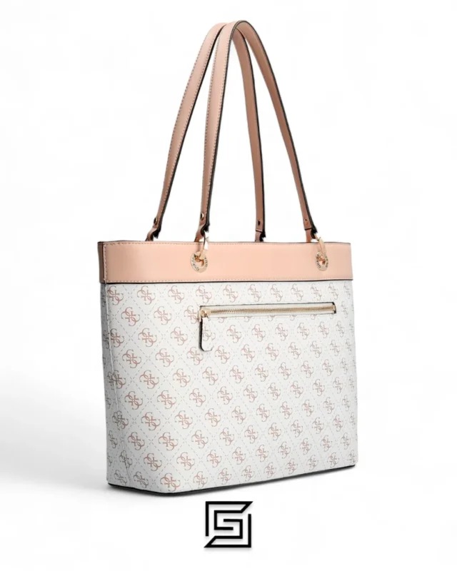 Bags,Leather,Women leather Guess Shoulder Bag Noelle white multi Hwkg7879230 Guess