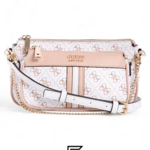 Bags,Leather,Women leather Guess Women's Kasinta Double Zip Shoulder Bag One Size Guess