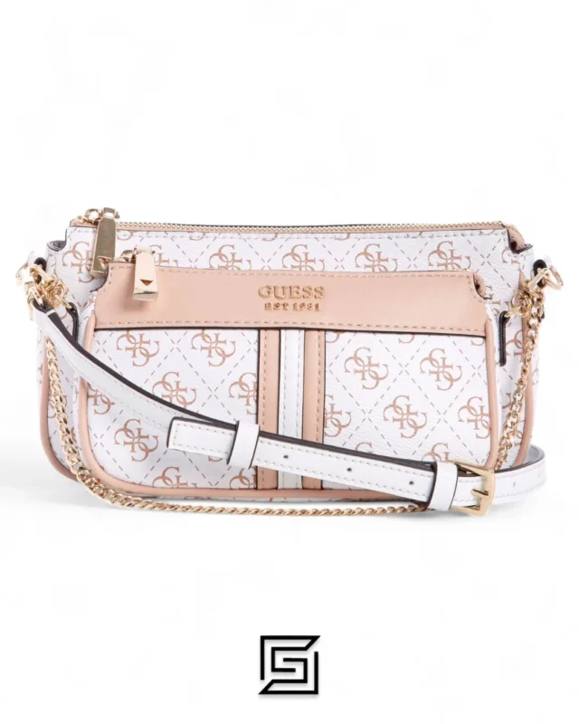Bags,Leather,Women leather Guess Women's Kasinta Double Zip Shoulder Bag One Size Guess