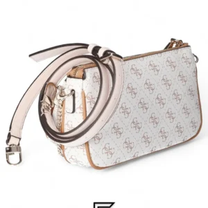 Bags,Leather,Women leather Guess Women's Kasinta Double Zip Shoulder Bag One Size Guess