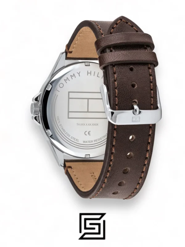 Men,Original Watches Tommy Hilfiger original-watches Tommy Shawn Men's Grey Dial Stainless Steel Watch - 1791615 Tommy Hilfiger