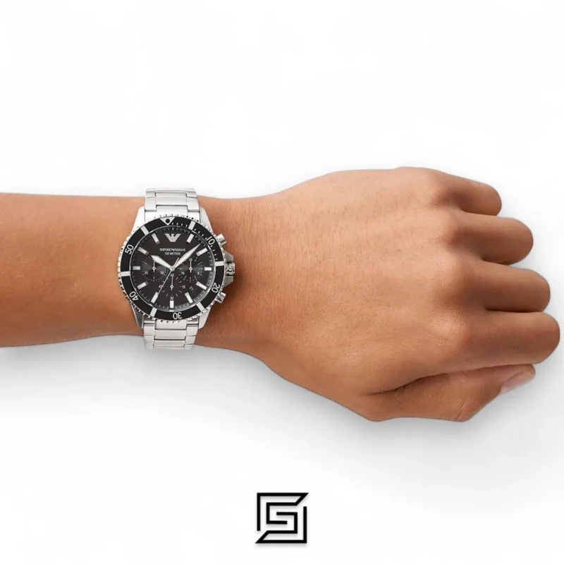Men,Original Watches Armani original-watches AR11360 Men's Chronograph, Stainless Steel Watch, 43mm case size Emporio Armani