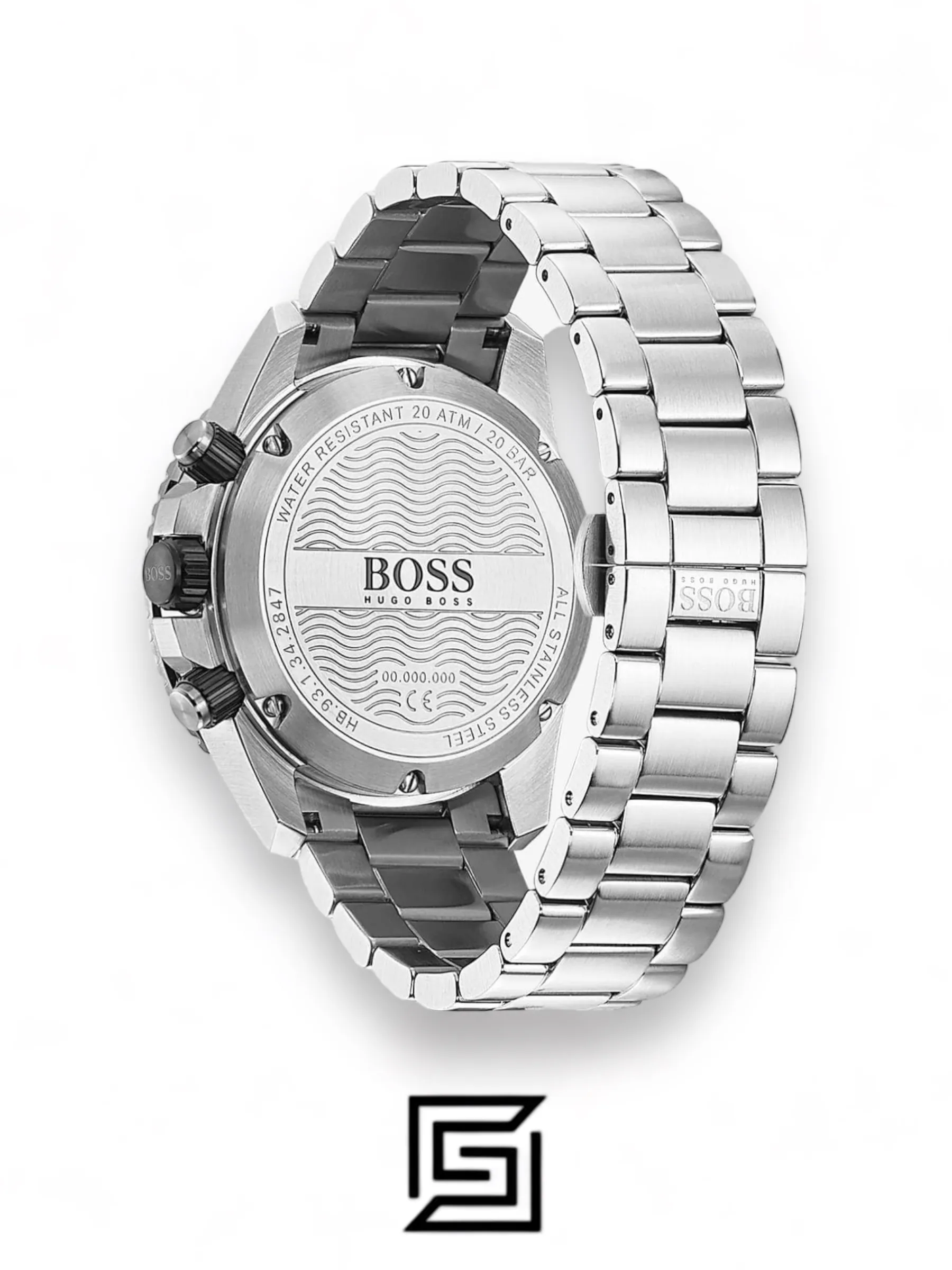 Men,Watches,Men,Original Watches Hugo Boss original-watches Men's Chronograph Quartz Watch with Stainless Steel Strap - 1513775 Boss